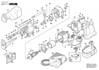 Bosch 3 601 F45 F00 Gsa 18 Ve Dummy 18 V / Eu Spare Parts